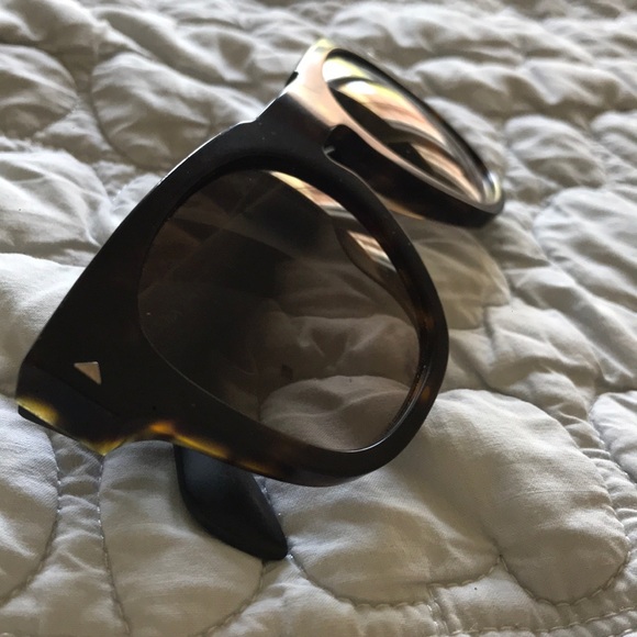 Prada Dark Tortoise Sunglasses - Picture 3 of 6